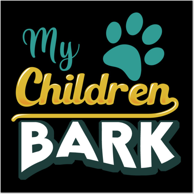 My Children Bark Wall Art by enrynz