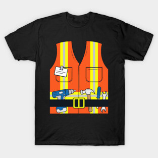 Construction Worker Costume T-Shirt