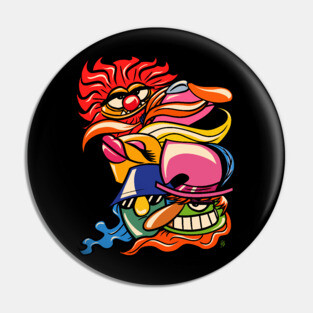Dr. Teeth and the Electric Mayhem Psychedelic Pin