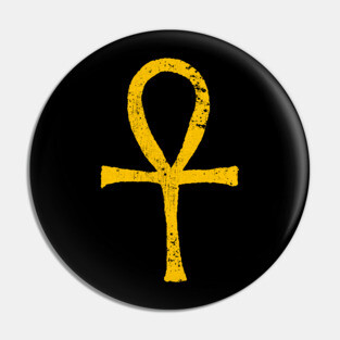 Ankh Hieroglyph Pin