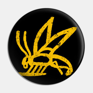 Bee Hieroglyph Pin