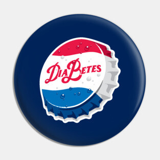 Vintage Pepsi Diabetes Pin