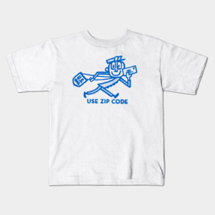 US Mail Vintage Mailman Design (save the USPS) Kids T-Shirt
