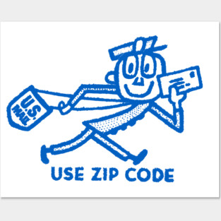 US Mail Vintage Mailman Design (save the USPS) Posters and Art