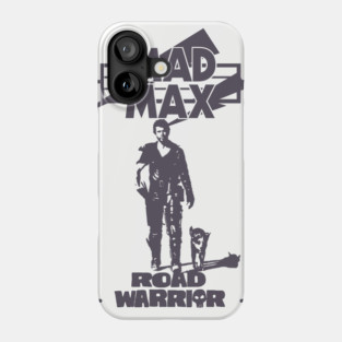 Mad Max the Road Warrior with his dog Phone Case