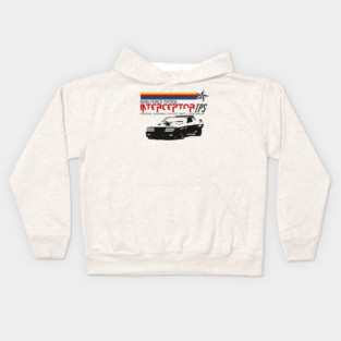 Car Ford Falcon V8 The Pursuit Special Interceptor from the movie Mad Max Kids Hoodie