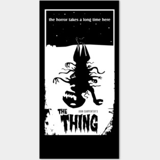 Siberian Husky Dog or... of the 1982 horror film The Thing Posters and Art