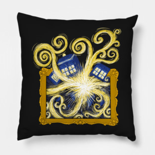 Exploding Tardis - Doctor Who Pillow