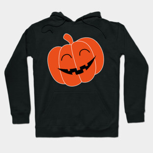 Halloween costume smiling pumpkin face Hoodie