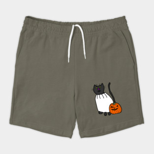 Halloween Cat Shorts