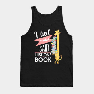 I lied when i said just one book Tank Top