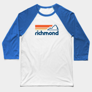 80's Retro Richmond Virginia Shirt Baseball T-Shirt