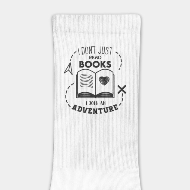 I Don't Just read books i join an Adventure by enrynz