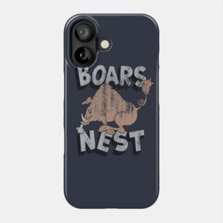 Boars Nest Sign (Stacked Layout) Phone Case