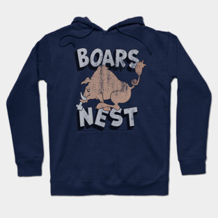 Boars Nest Sign (Stacked Layout) Hoodie
