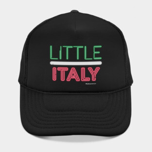 LITTLE ITALY neon sign Hat