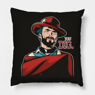 Clint Eastwood Pillow
