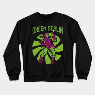 Retro Green Goblin Crewneck Sweatshirt