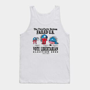 Vote Libertarian Party 2020 Tank Top