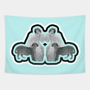 I've Got My Head. I've Lost My Leopard! Tapestry