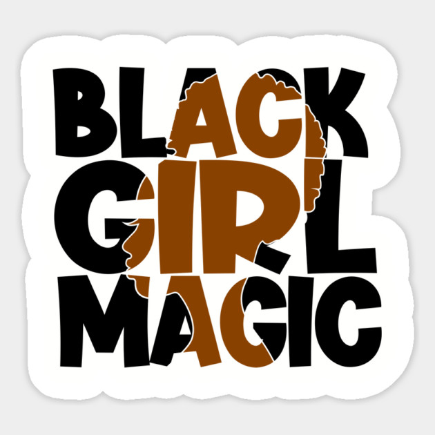 Black Girl Magic | Black Woman | African American | Black Lives Magnet by UrbanLifeApparel
