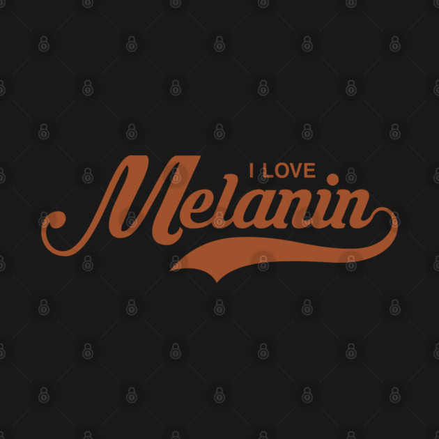 I Love Melanin, Black Woman, African American, Black Lives by UrbanLifeApparel