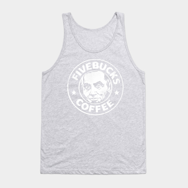 Fivebucks Coffee vintage Tank Top by John Wigger