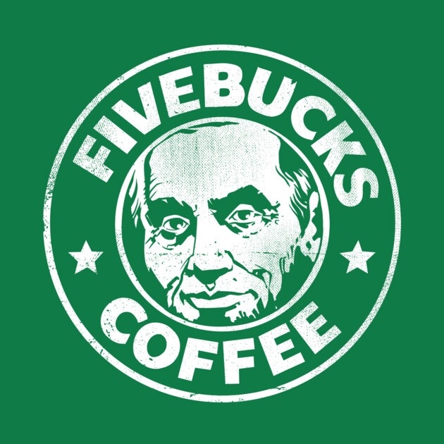 Fivebucks Coffee vintage by John Wigger