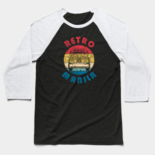 Retro Manila Vintage Baseball T-Shirt