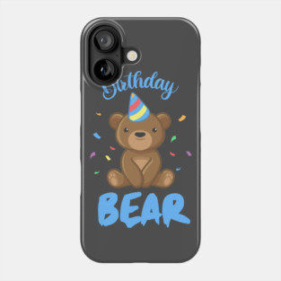 The Birthday Bear Phone Case