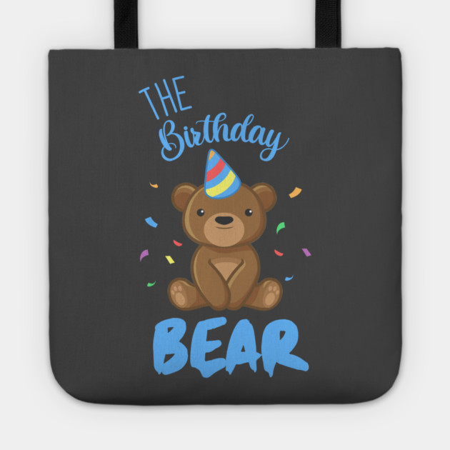 The Birthday Bear Tote by enrynz