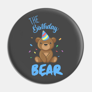The Birthday Bear Pin