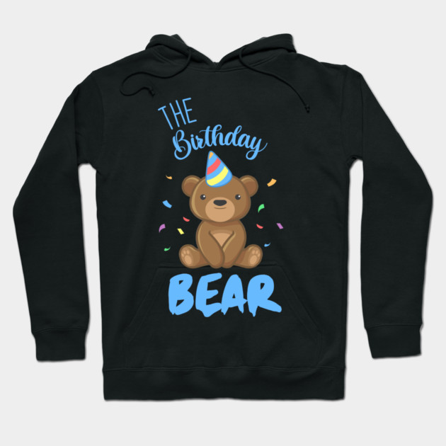 The Birthday Bear Hoodie by enrynz