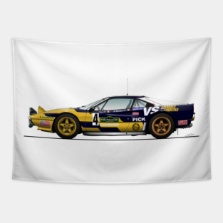 Nico / Barban - Rally Piancavallo 1980 Tapestry