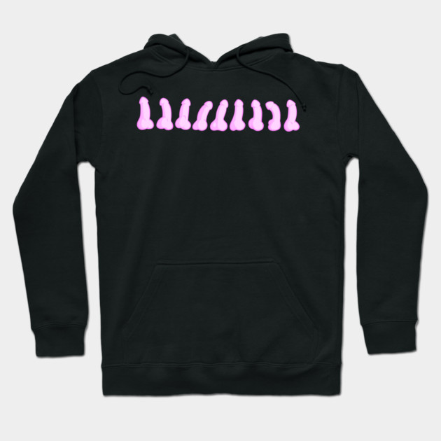 Magical marching dildos Hoodie by John Wigger