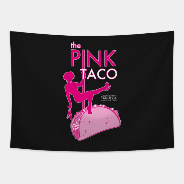 The Pink Taco Tapestry by John Wigger