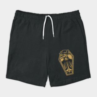 Plague Doctor Coffin Tattoo Art Shorts