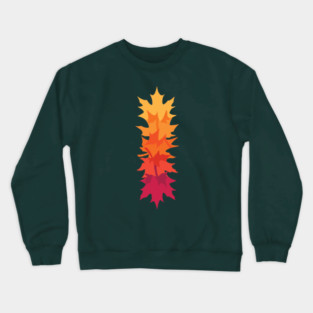 Falling Maple : Warm Crewneck Sweatshirt