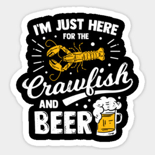 Crawfish Season Crawdad Boil Crayfish Gift Sticker