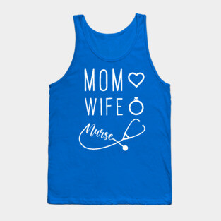 Mom Wife Nurse Tank Top