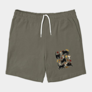 autumn cat magic Shorts