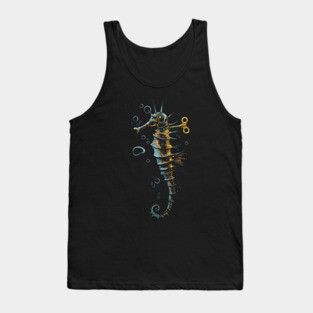 mechanical seahorse Tank Top