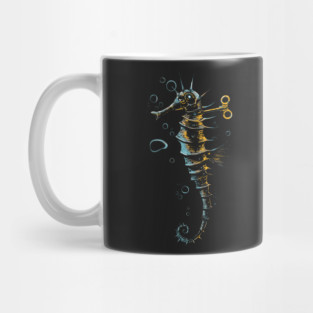mechanical seahorse Mug