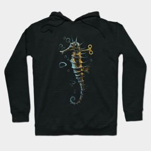 mechanical seahorse Hoodie