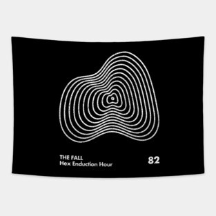 The Fall / Hex Enduction Hour / Minimal Graphic Design Tribute Tapestry