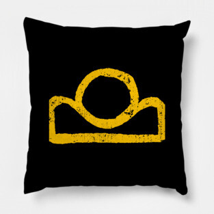 Akhet Hieroglyph Pillow