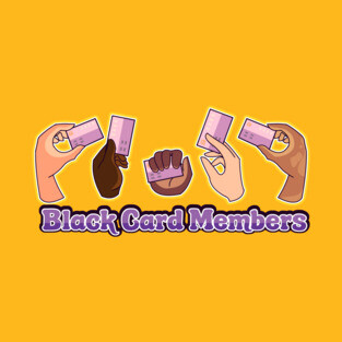 Black Card Members Logo T-Shirt