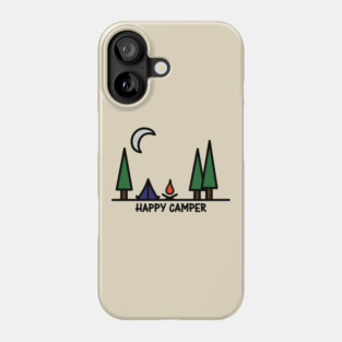 Happy camper Phone Case