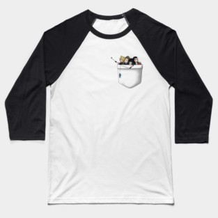 Pocket Chocobros Baseball T-Shirt