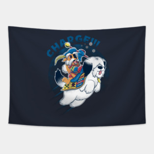 Charge!!! Tapestry